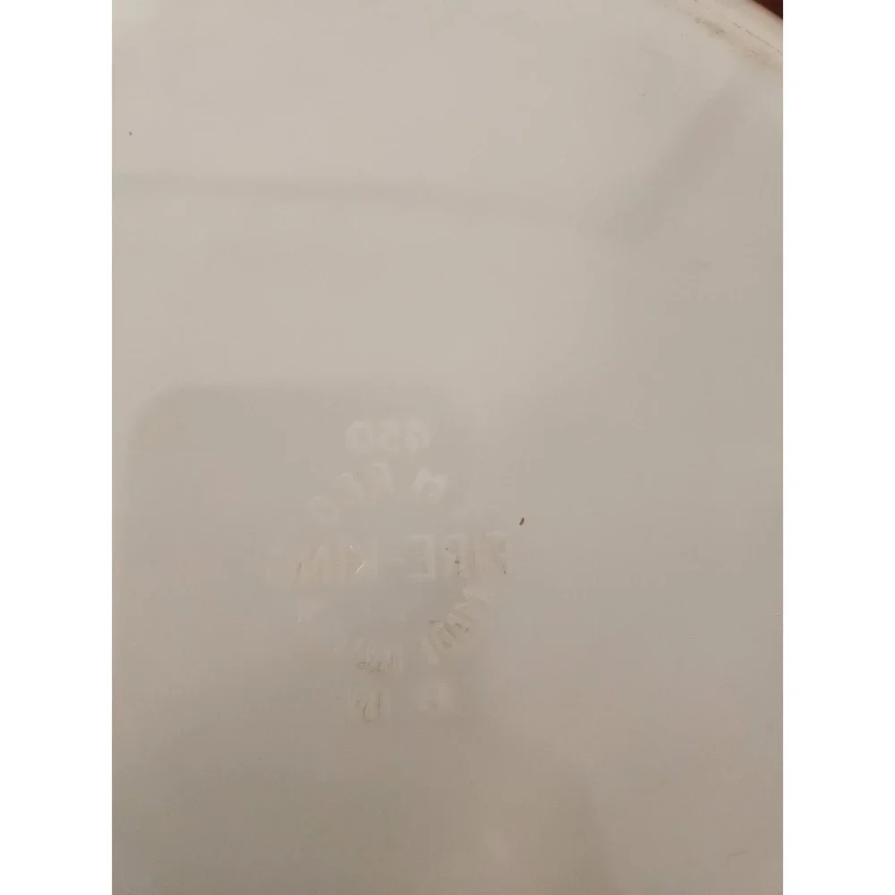 Vintage Peach Luster Fire King Anchor Hocking Baking Dish‎